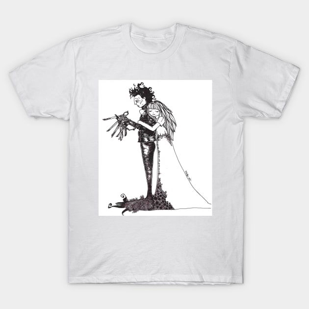 Edwardscissorhands T-Shirt by priscilla1993